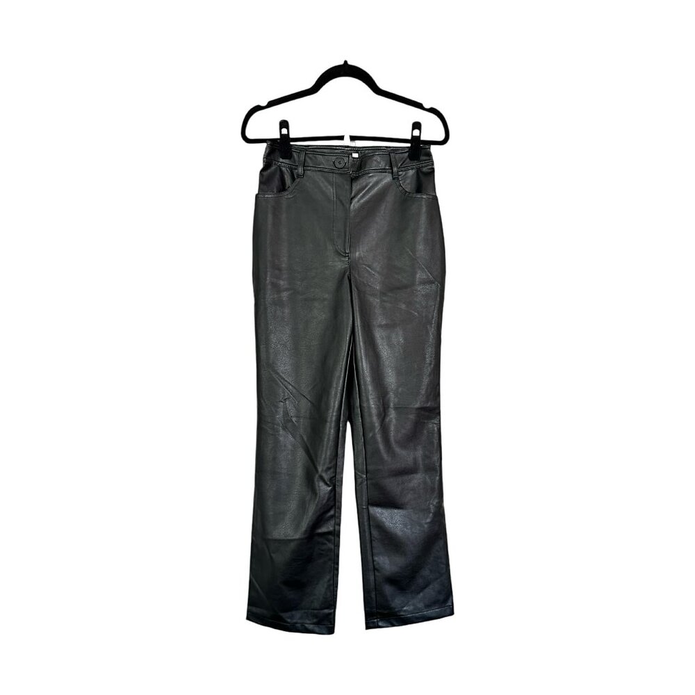 Topshop Faux Leather Pants